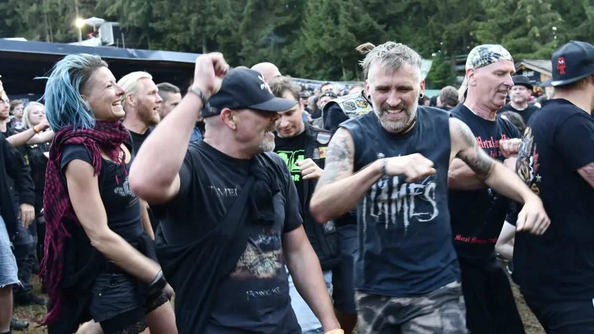 Impressionen vom Metalacker.