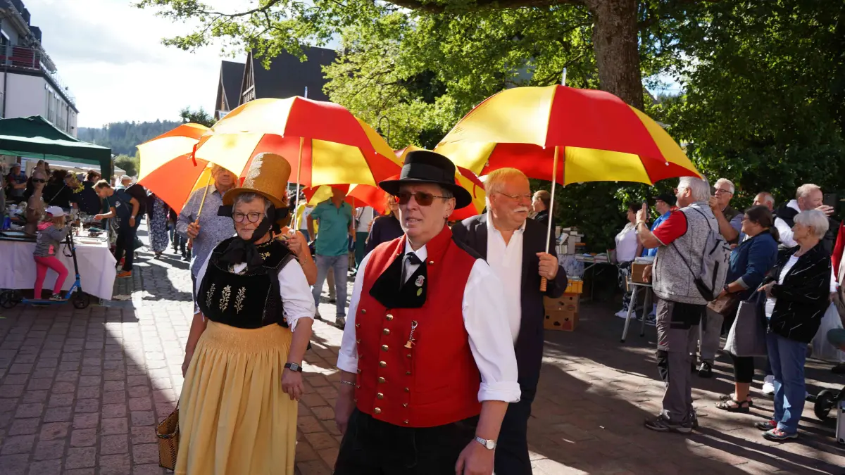 Buntes Treiben herrscht am Wochenende bei Trödlermarkt und Stadtfest in der Furtwanger Innenstadt.