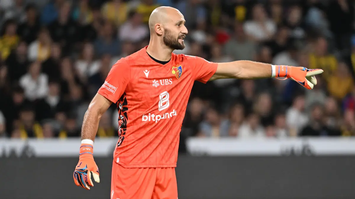 BSC Young Boys v FC Basel 1893 - Swiss Super League 2026/27: BERN, SWITZERLAND - AUGUST 29: Mirko Salvi of Basel in action during the Swiss Super League match between BSC Young Boys and FC Basel 1893 at Stadion Wankdorf on August 29, 2026 in Bern, Switzerland. Bern Stadion Wankdorf Bern Switzerland *** BERN, SWITZERLAND, AUGUST 29 Mirko Salvi of Basel in action during the Swiss Super League match between BSC Young Boys and FC Basel 1893 at Wankdorf Stadium on August 29, 2026, in Bern, Switzerland Bern Wankdorf Stadium Bern Switzerland Copyright: xJustPictures.ch/ManuelxWinterbergerx jp-en-EuSpIm-MWI_2775