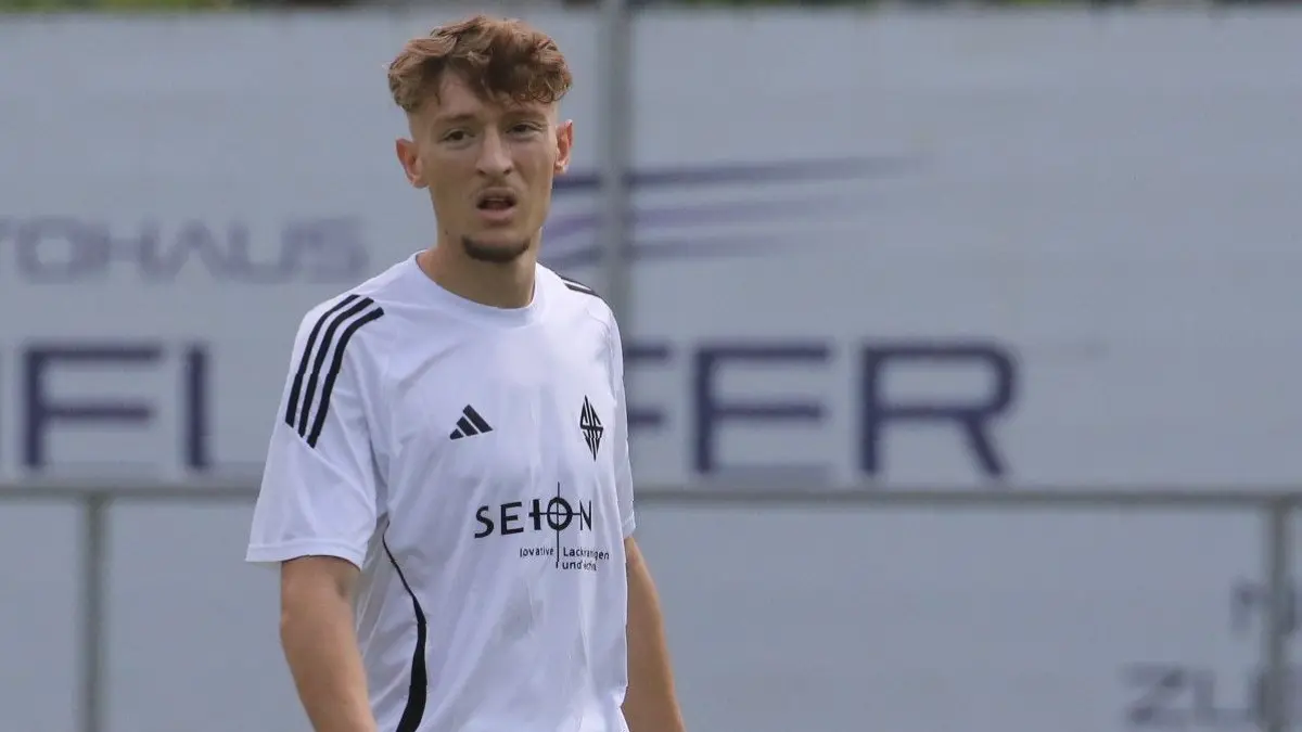 Edison Behramaj musste für die SF Gechingen nach nur einer Trainingseinheit ran.