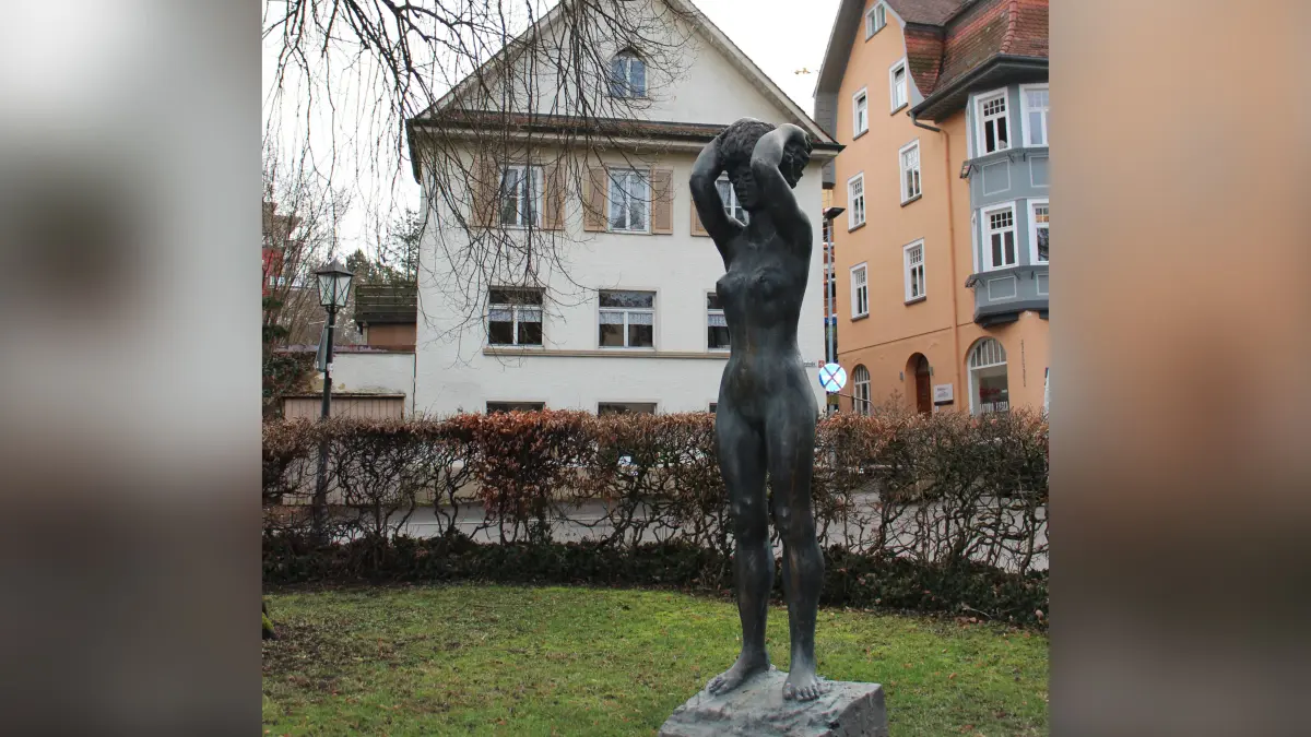 Die Diotima von Siegfried Haas wird im Rahmen der Landesgartenschau einen Platz bekommen.