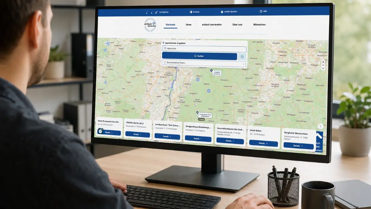 Lebenshilfe einfach barrierefrei Plattform