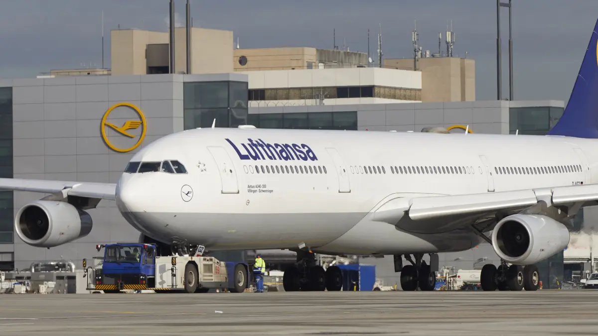 Airbus A340/300- Frankfurt, den 10.1.2018