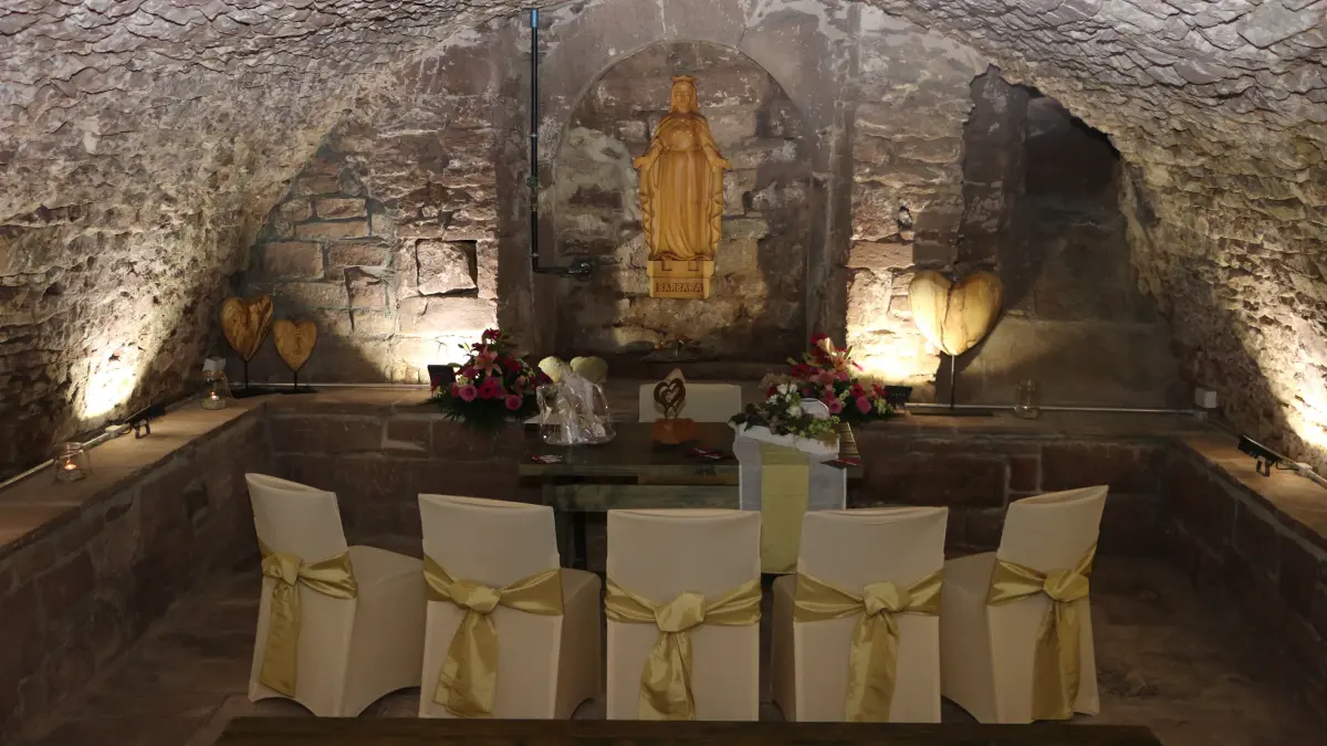 In der Barbarakapelle der Bergvogtei kann geheiratet werden.