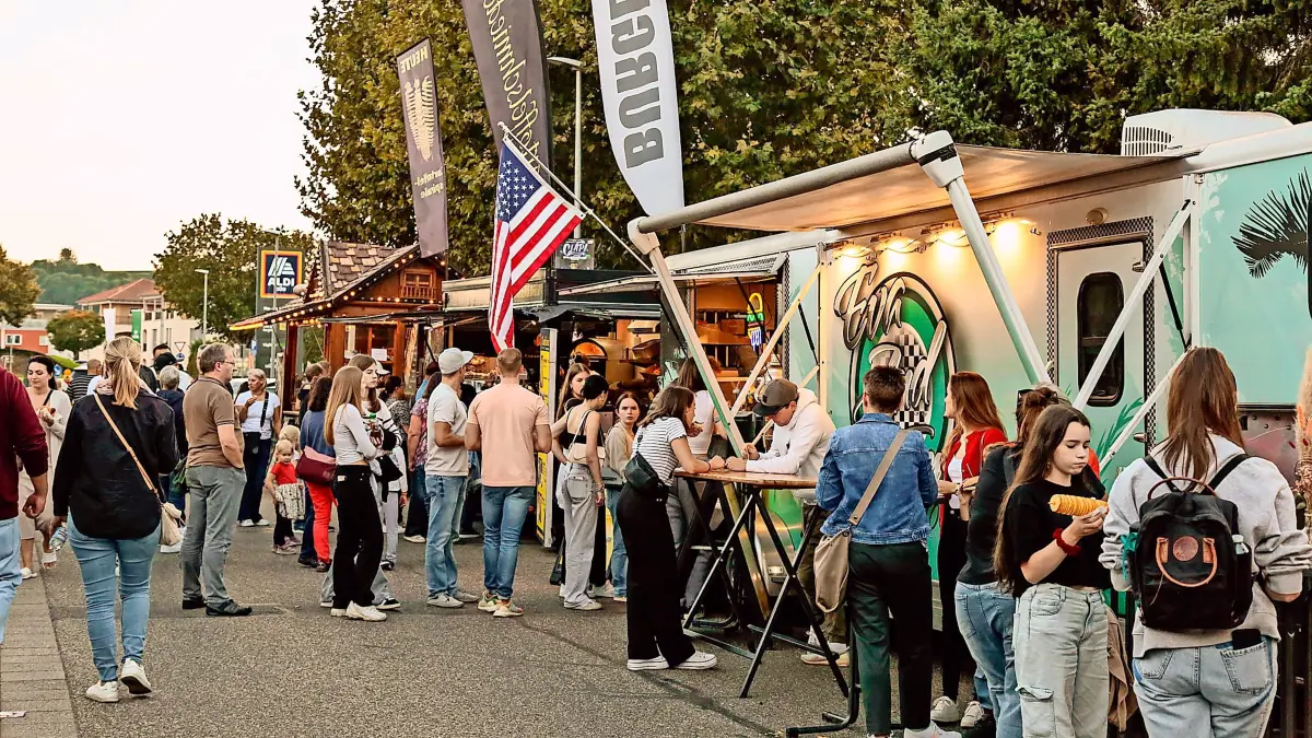 Das Foodtruck-Festival lockt jedes Jahr zahlreiche Besucher an. (Archivfoto)