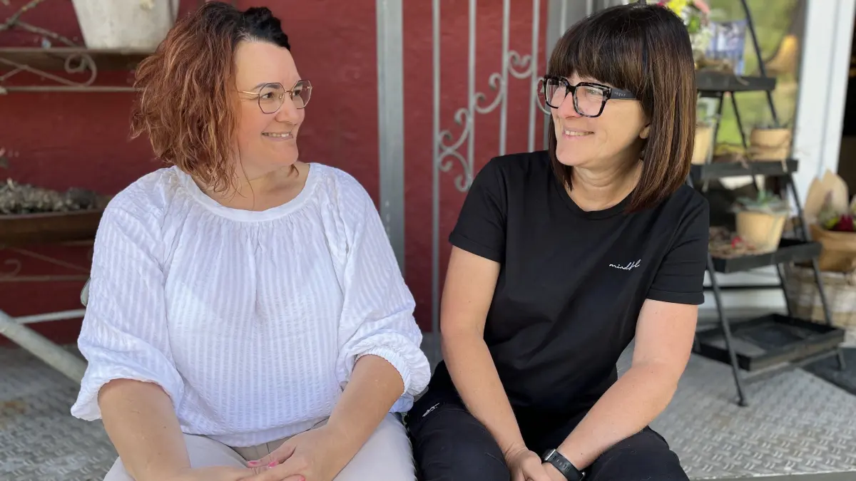 Stephanie Trick (links) und Katja Blöchle wünschen sich, dass sich selbstständige Frauen mehr gegenseitig unterstützen.