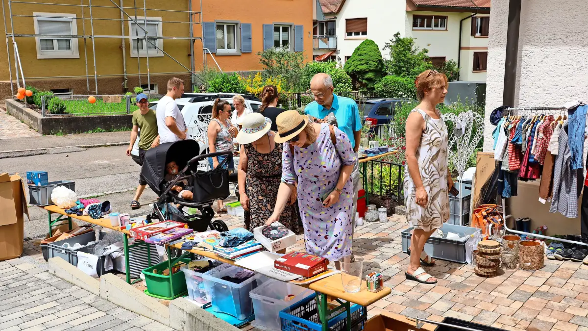 Erneut gibt es viele Schätze in der Villinger Weststadt zu entdecken, wie hier Ende Juni 2024. (Archivfoto)