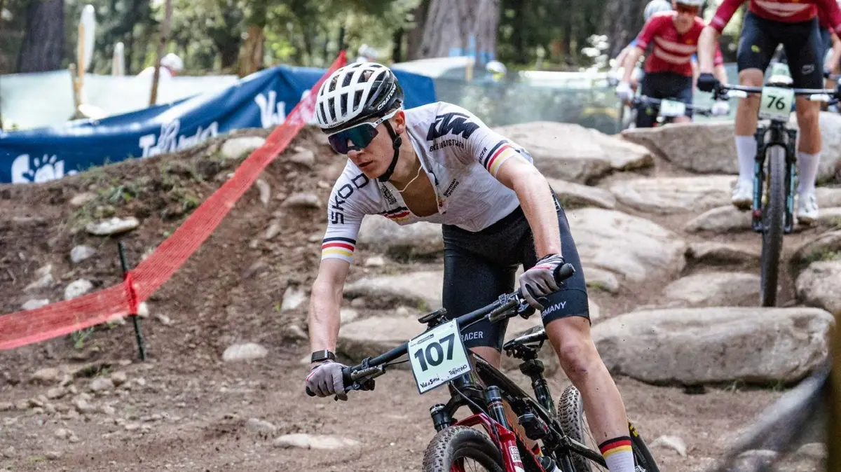 Maximilian Wagenstetter fährt bei der MTB-WM in Val di Sole auf Rang 38