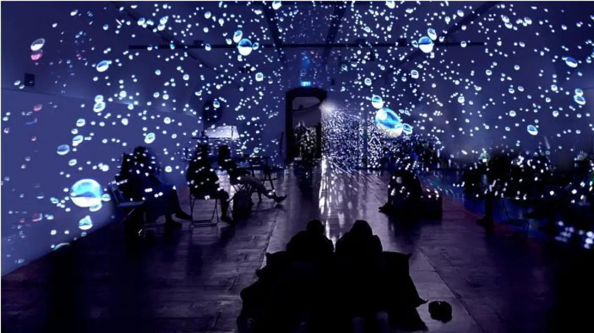 Die Installation "Licht(t)raum" ist vom 26. September bis zum Jahresende im Gewölbekeller des Schopfheimer Stadtmuseums zu sehen.