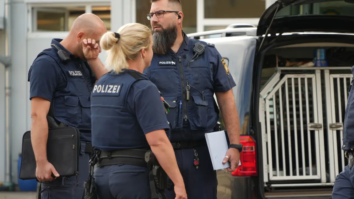 Explosion am Augsburger Hauptbahnhof