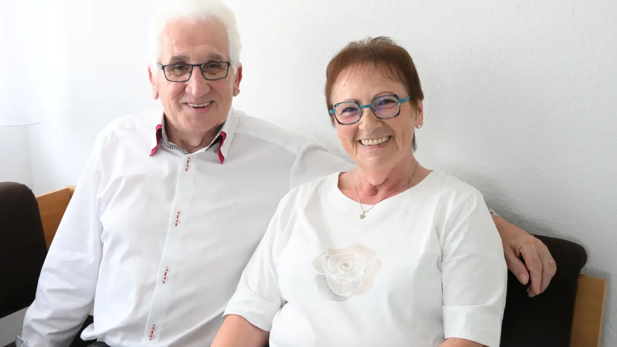 Theo und Dolores Straßner feiern Goldene Hochzeit.