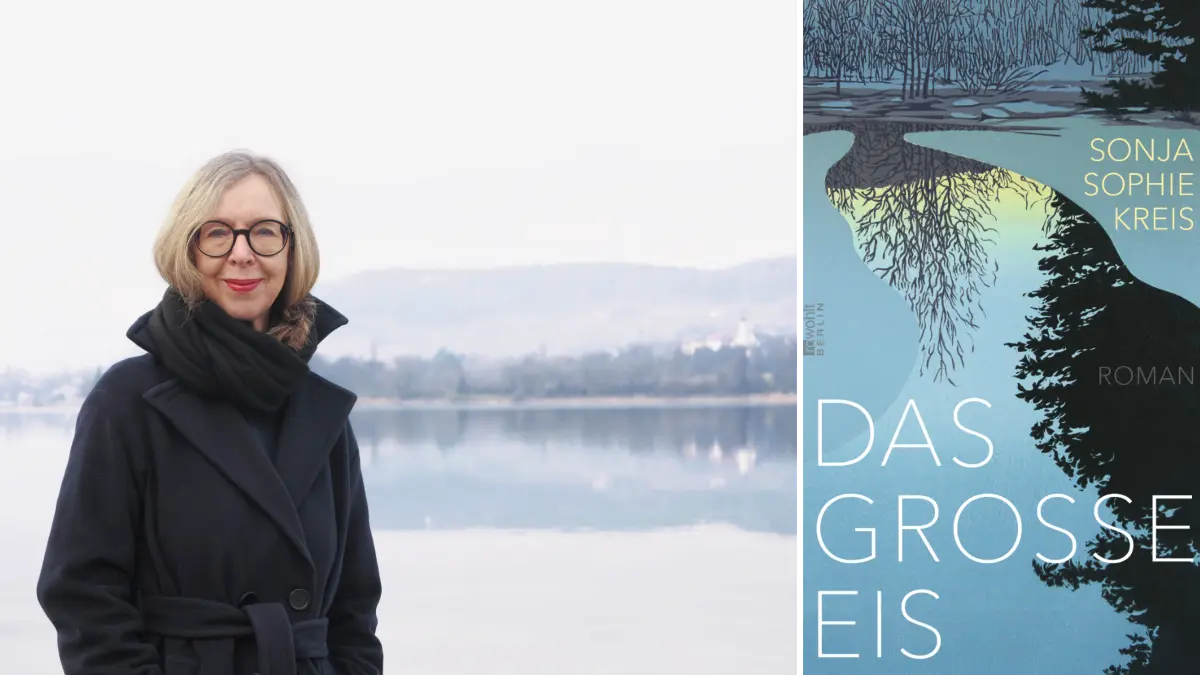 Die Autorin Sonja Sophie Kreis hat den Bodensee-Roman "Das große Eis" geschrieben