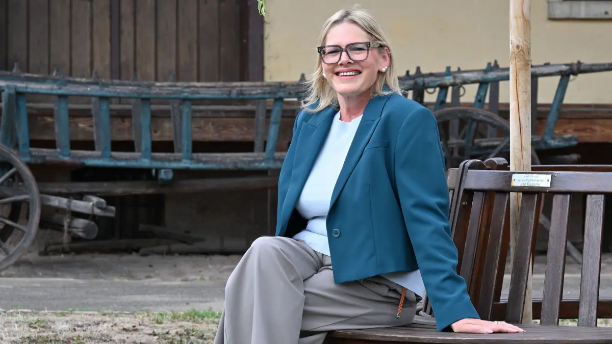 Nicolé Ritter möchte Mahlbergs Bürgermeisterin werden.