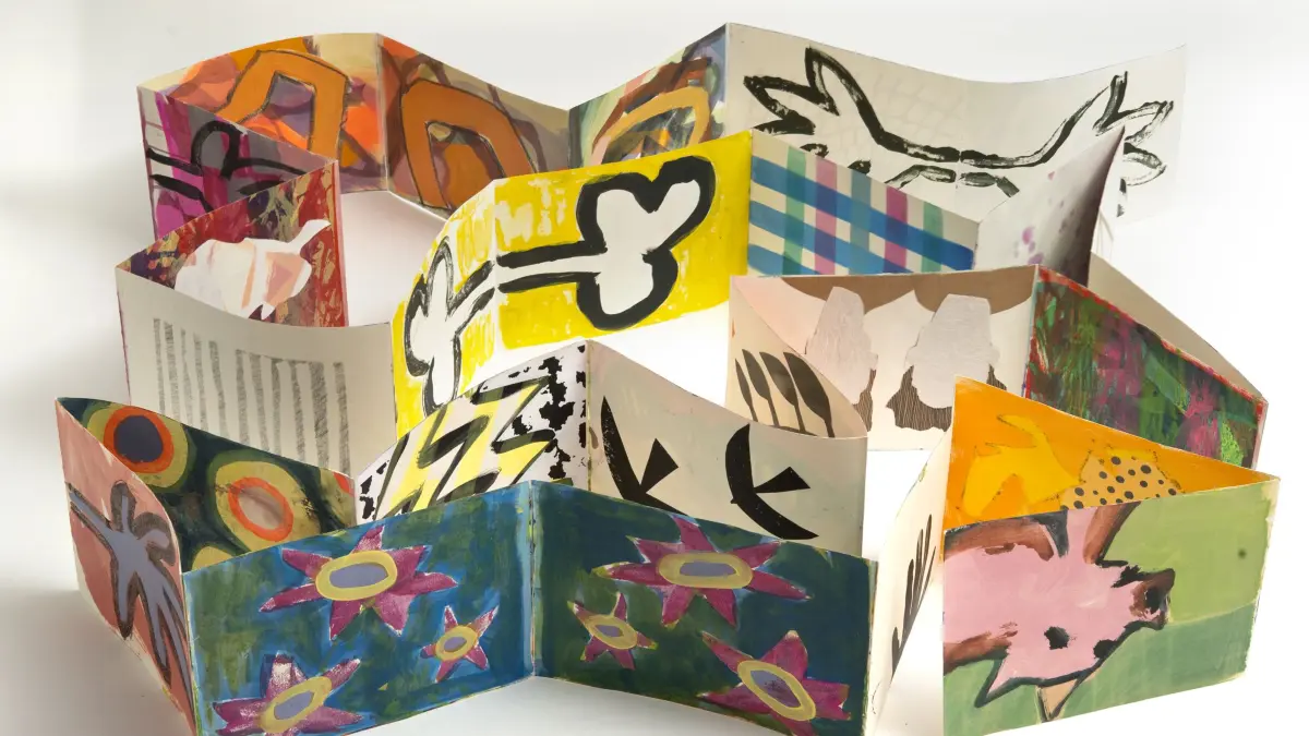 "Notes from the studio" heißt dieses Werk von Ulrike Kessler.