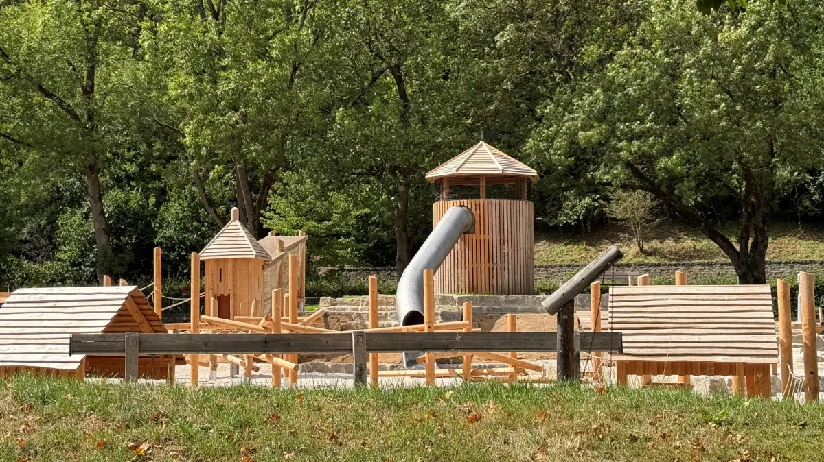 Der Kleb-Spielplatz in Nagold ist wieder geöffnet.