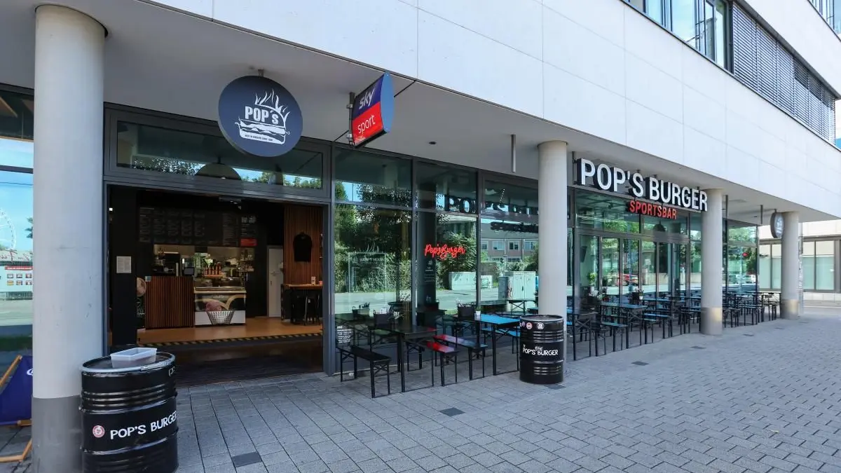 Noch recht neu im Kiez: Pop's Burger Sportsbar