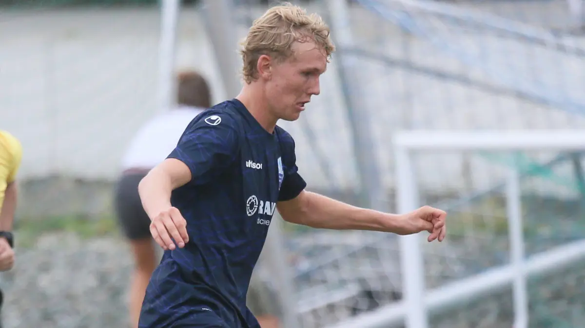 Elia Fehrenbacher erzielte den Seedorfer Siegtreffer in Nehren.