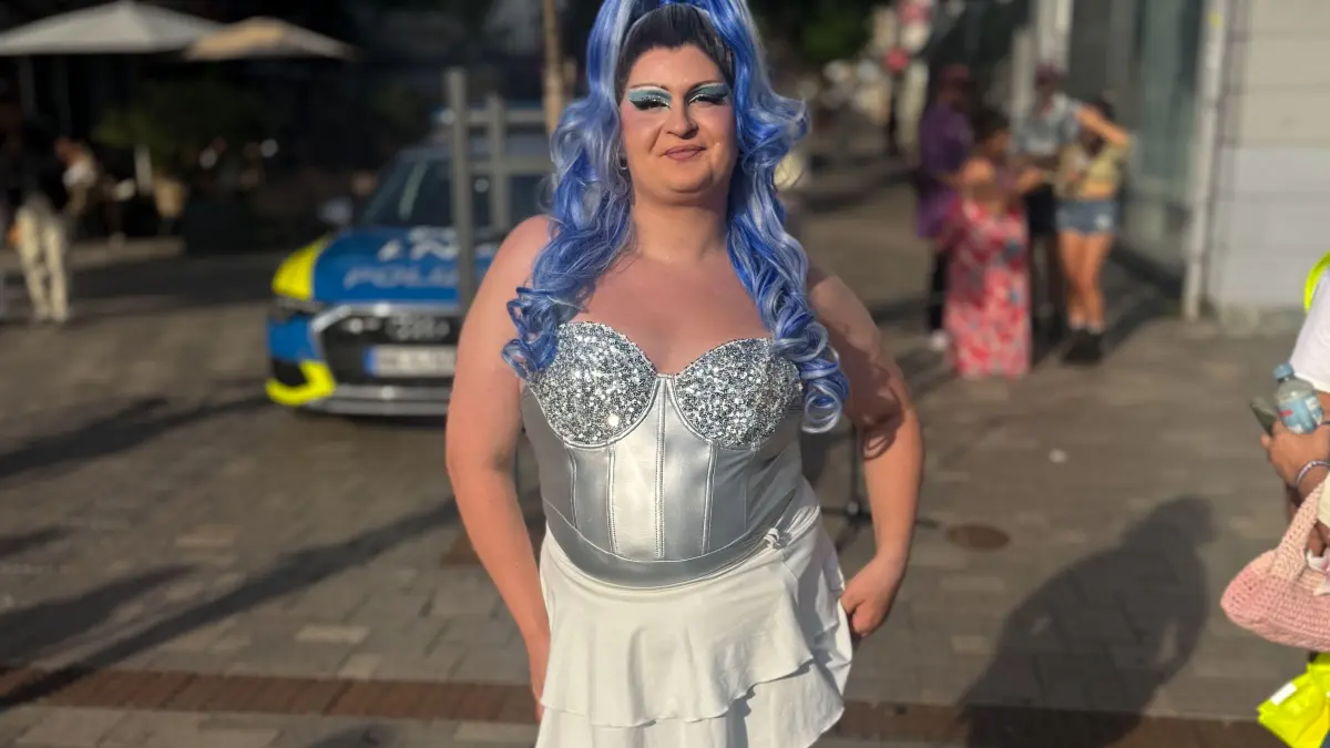 Dragqueen Madame Tiz (21) war bereits Mitorganisatorin des ersten Christopher Street Days in Tuttlingen.