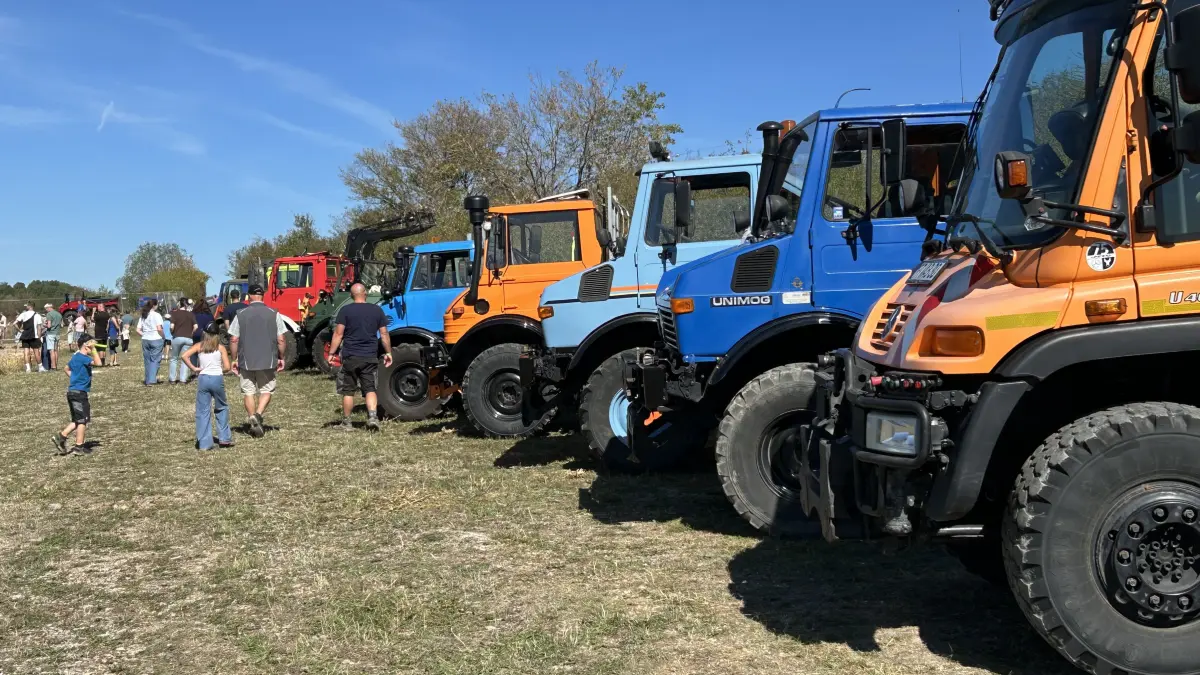 In Dornstetten gab es eine Vielzahl an Unimogs zu sehen.