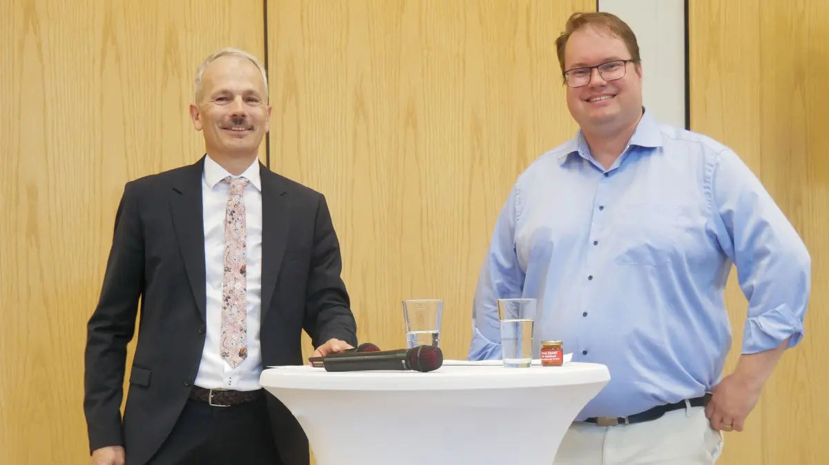 links Thomas Haas, rechts Timmy Niehoff