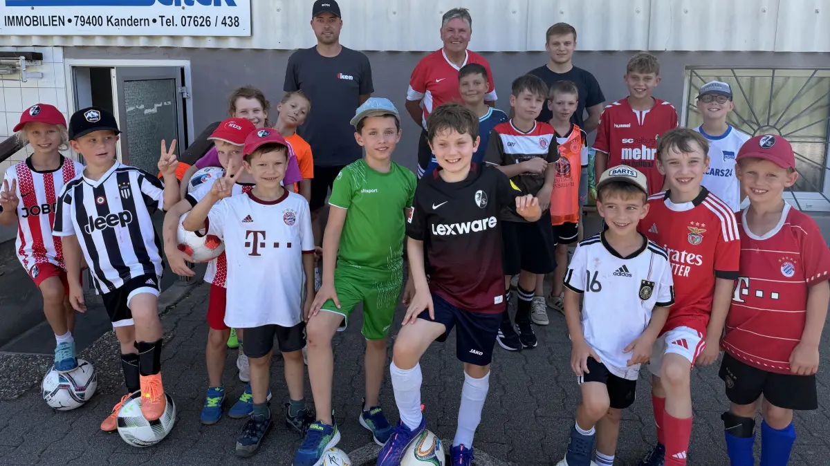 Rund um Fußball drehte sich das Ferienprogrammangebot des FC Kandern.