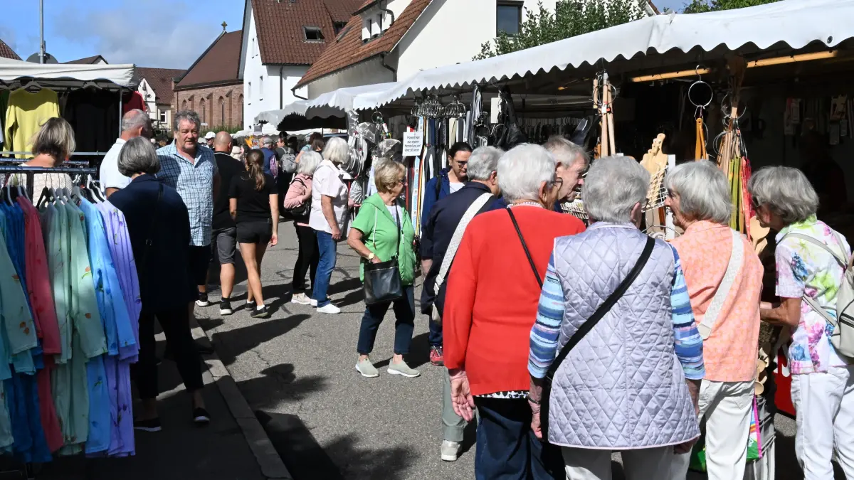 Der Heiligenbronner Zwetschgenmarkt zog zahlreiche Besucher an.
