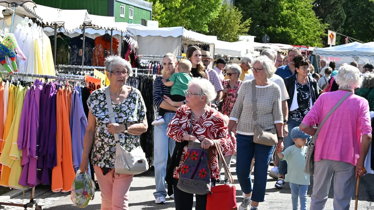 Der Heiligenbronner Zwetschgenmarkt zog zahlreiche Besucher an.