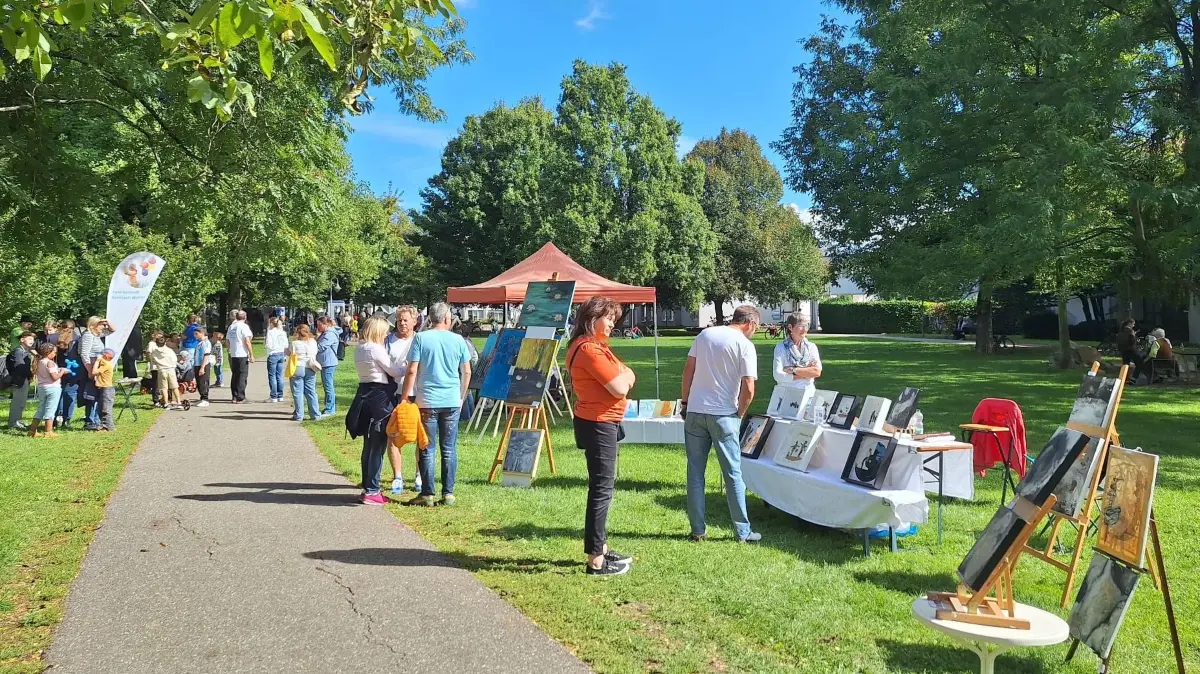 Der Emilienpark in Grenzach soll am Sonntag zur großen Kunst- und Kulturmeile werden.