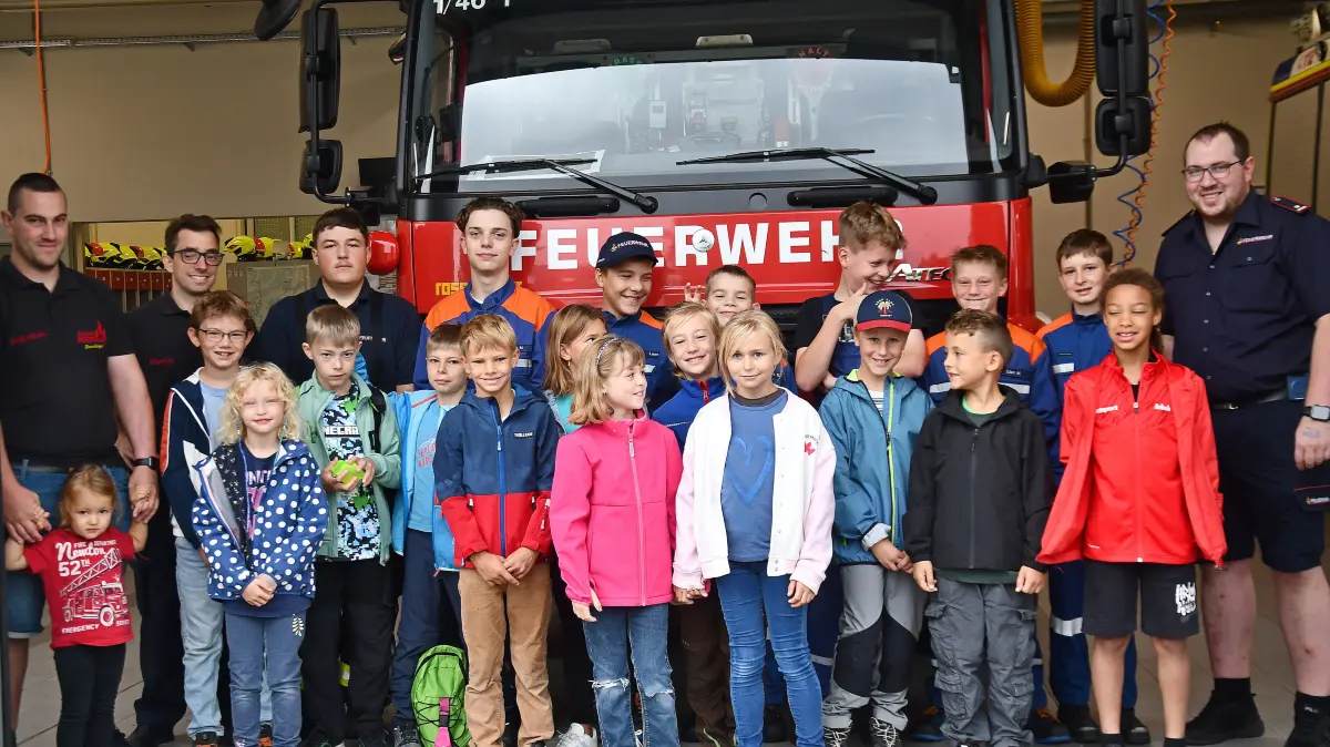 Das Feuerwehr Ferienprogramm immer ein Anziehungmagnet