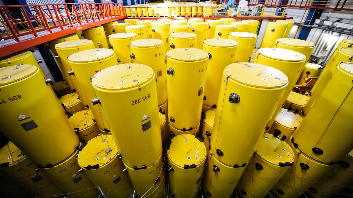 Das geplante Schweizer Tiefenlager für radioaktive Abfälle soll im Gebiet Nördlich Lägern errichtet werden.