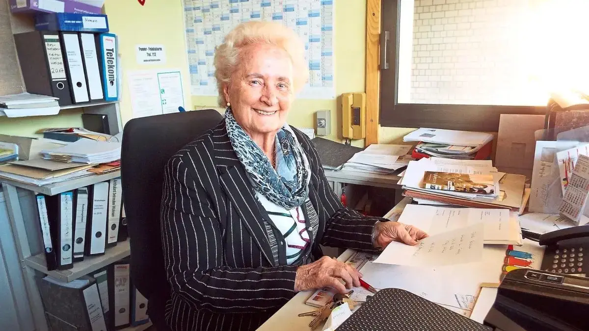 Liselotte Gebauer ist im Alter von 99 Jahren gestorben. (Archivfoto)