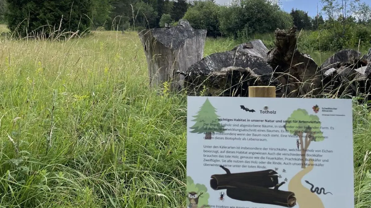 Wege über Wege oberhalb von Schlatt. Neben der Kirchenköpfle-Tour des Wanderparadieses Hechingen gibt es den Fasanenweg der Jägerschaft. Der Albverein Schlatt hat seine drei Touren am 3. Oktober aber durchweg selbst konstruiert.