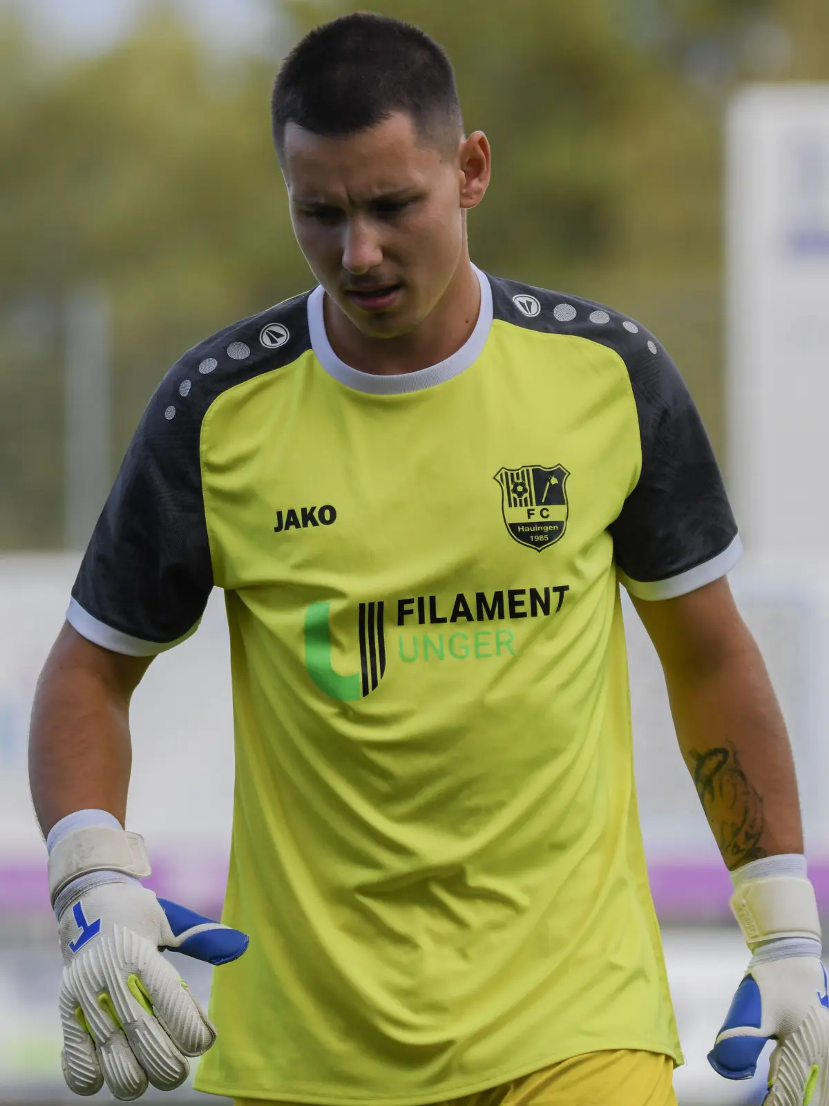 Sicherer Rückhalt: Ein ums andere Mal brachte David Vogt die Gäste zur Verzweiflung.