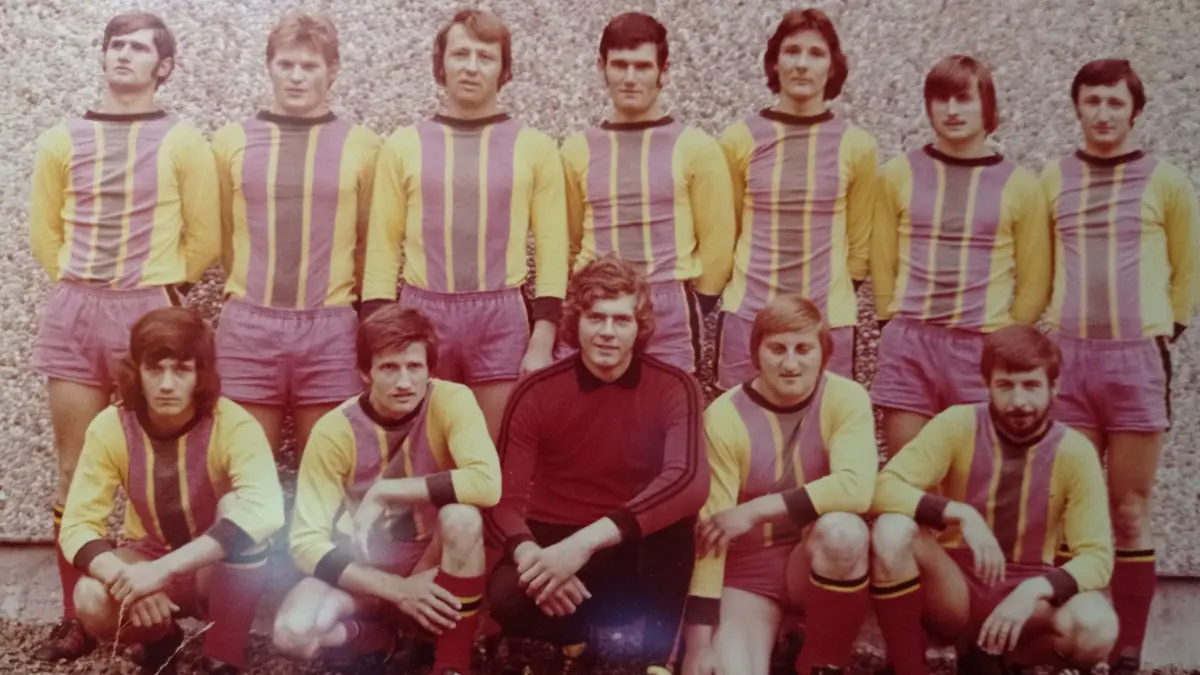 Meistermannschaft 1975; Aufstieg in Kreisliga A