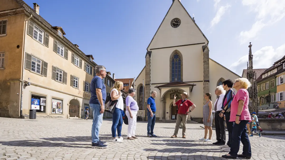Neue Stadtführende sind nun in Rottenburg im Einsatz.