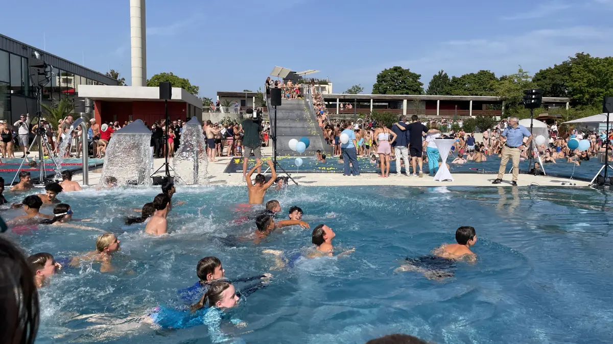 Das Freibad im Westbad hat noch bis Sonntag geöffnet.