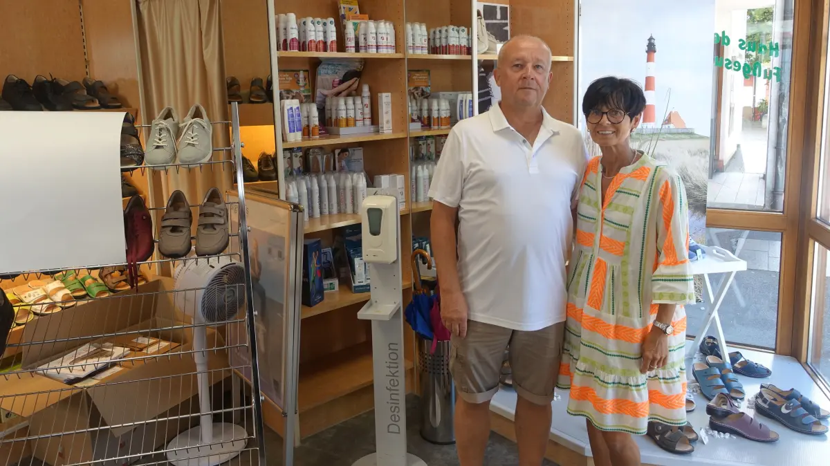 Gerald Ziegler und seine Frau Sabine kümmern sich „von Kopf bis Fuß“ um ihre Kundschaft. Ob nach Sportunfällen, Amputationen oder Bandscheibenproblemen – bei „Ziegler Orthopädie-Schuhtechnik“ ist für jeden das passende Hilfsmittel dabei.