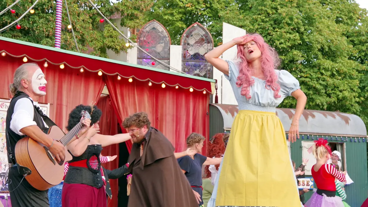 Die Freilichtspiele Seelbach beeindruckten bei der Premiere das Publikum