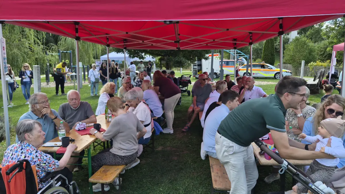 Gut gefüllt waren die Zelte beim Fest des DRK Hausen-Tieringen am vergangenen Wochenende.