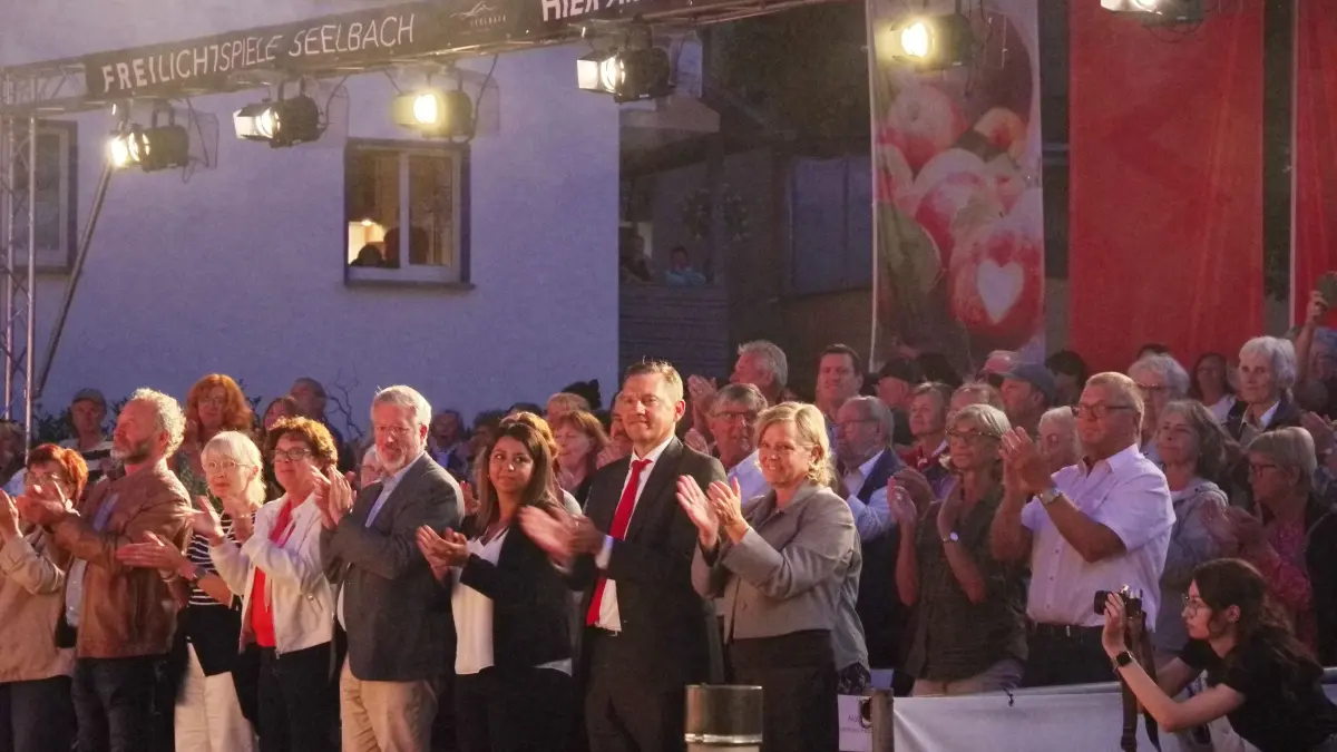 Die Freilichtspiele Seelbach beeindruckten bei der Premiere das Publikum