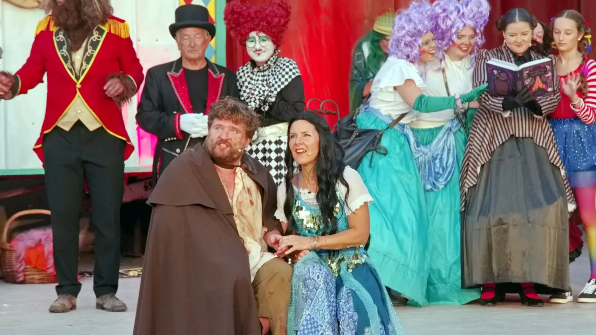 Die Freilichtspiele Seelbach beeindruckten bei der Premiere das Publikum