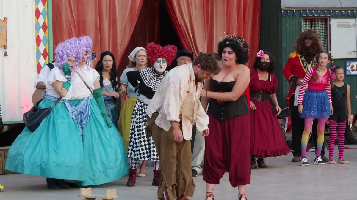 Die Freilichtspiele Seelbach beeindruckten bei der Premiere das Publikum