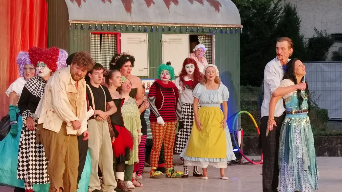Die Freilichtspiele Seelbach beeindruckten bei der Premiere das Publikum
