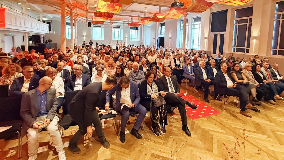 Der Sonnensaal des Kapuziners war zur landesweiten Auftaktveranstaltung zur „Nacht des offenen Denkmals“ bestens besucht.