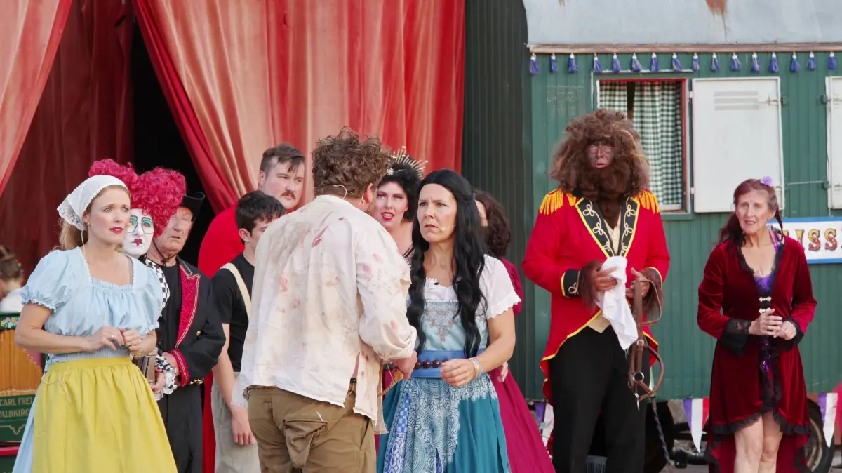 Die Freilichtspiele Seelbach beeindruckten bei der Premiere das Publikum