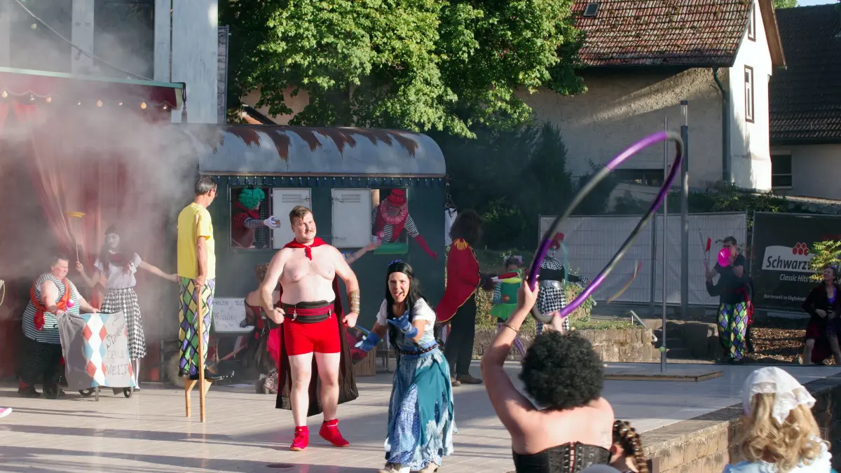 Die Freilichtspiele Seelbach beeindruckten bei der Premiere das Publikum