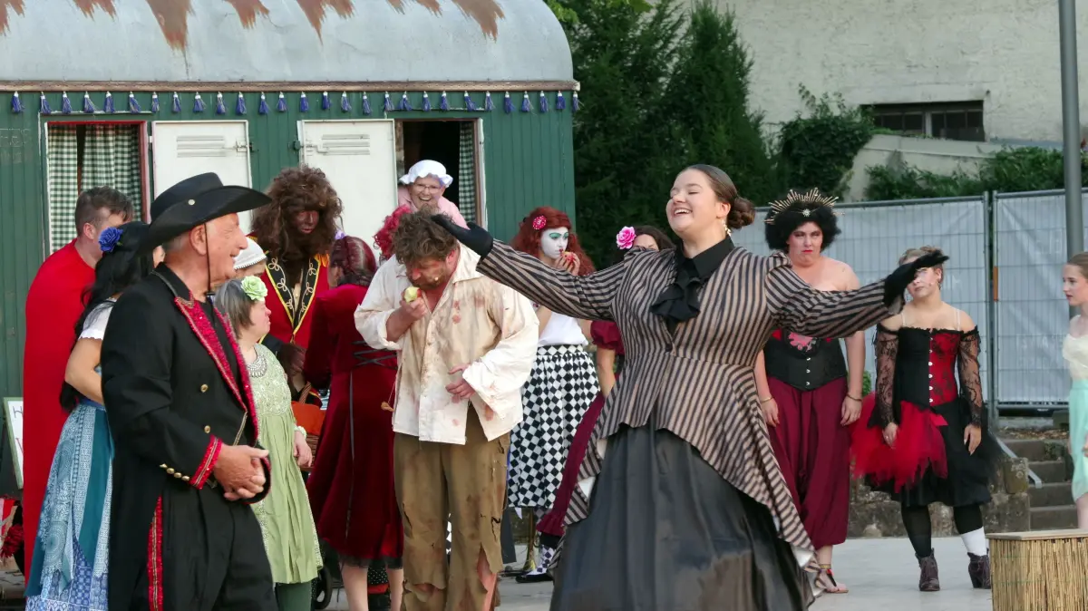 Die Freilichtspiele Seelbach beeindruckten bei der Premiere das Publikum