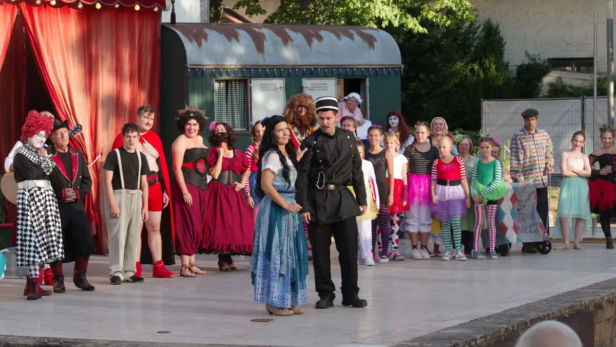 Die Freilichtspiele Seelbach beeindruckten bei der Premiere das Publikum