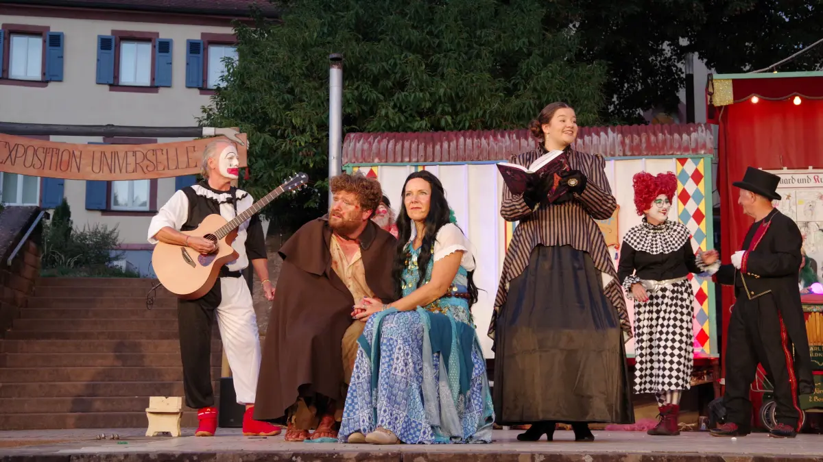 Die Freilichtspiele Seelbach beeindruckten bei der Premiere das Publikum