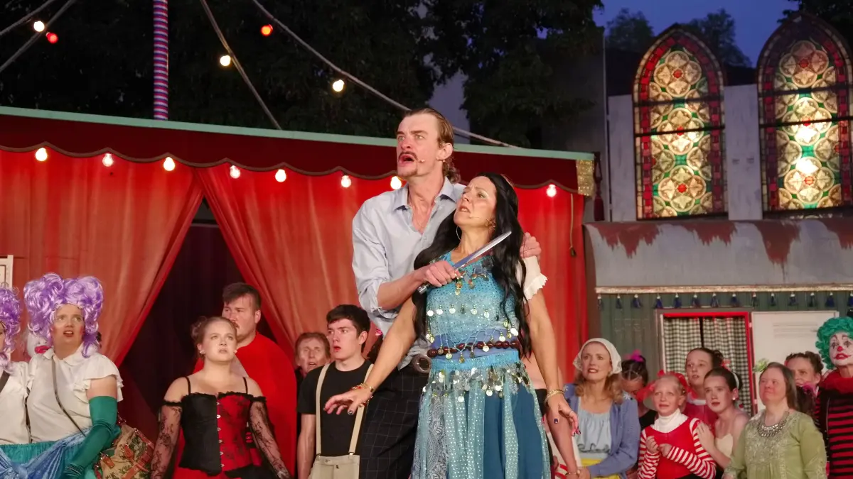 Die Freilichtspiele Seelbach beeindruckten bei der Premiere das Publikum
